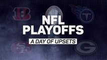 NFL Playoffs: A Day of Upsets