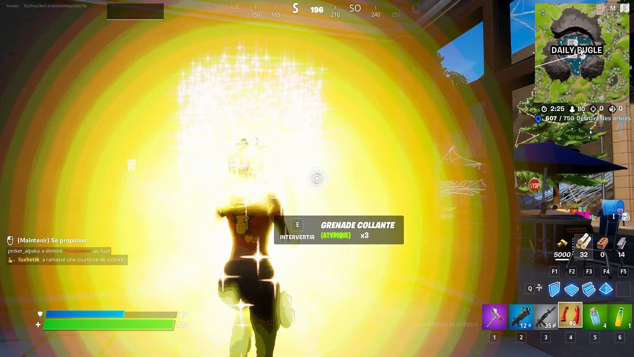 Fortnite spider-man glove bug