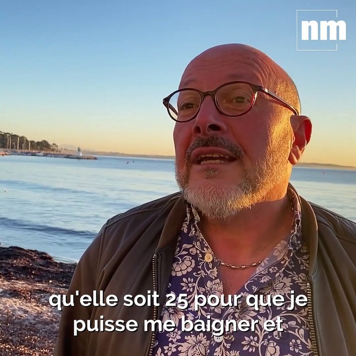 A la rencontre de ces courageux qui se jettent à l'eau avant le lever du soleil entre Cannes et Mandelieu