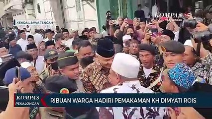 Ribuan Warga hadiri Pemakaman KH Dimyati Rois