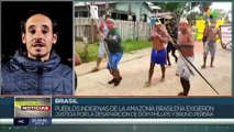 Indígenas de Brasil exigen justicia por desaparición de Dom Phillips y Bruno Pereira