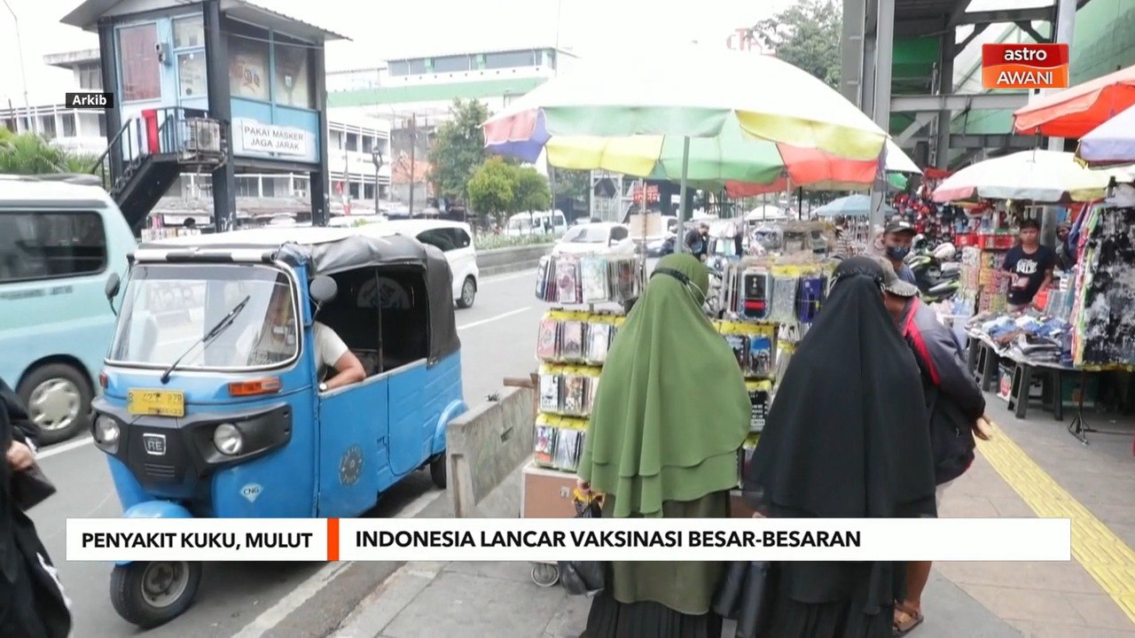 Penyakit Kuku, Mulut |  Indonesia lancar vaksinasi besar-besaran
