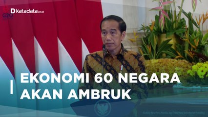 Jokowi Sebut Prediksi IMF Soal Ekonomi 60 Negara Akan Ambruk
