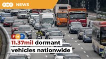 One-third of 33mil registered vehicles ‘dormant’