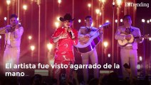 ¿Nuevo amor? Captan a Christian Nodal tomado de la mano con una cantante argentina