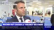 Emmanuel Macron souhaite "chasser l'incivisme du sport et la violence"