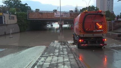 Başkentte sağanak etkili oldu (9)