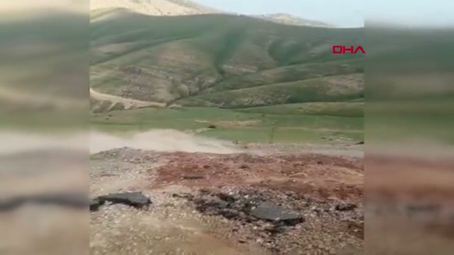 Freni boşalan kamyon uçuruma yuvarlandı