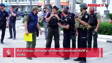 Rusya, Harkov’da AVM’yi hedef aldı