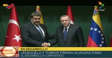Venezuela y Türkiye ratifican memorándums de entendimiento por un desarrollo bilateral