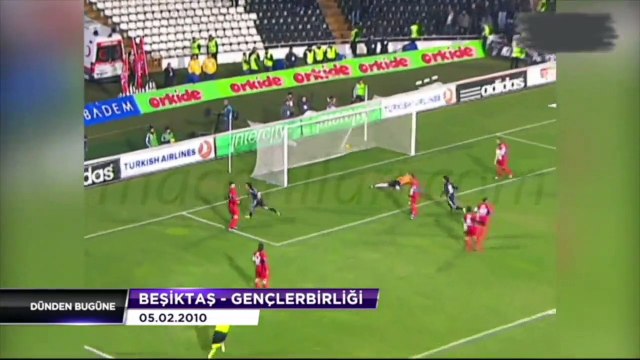 Beşiktaş 4-1 Gençlerbirliği 05.02.2010 - 2009-2010 Turkish Super League Matchday 20