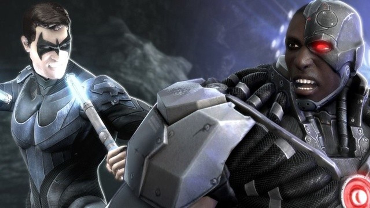 Injustice: Gods Among Us - ComicCon-Trailer: Nightwing & Cyborg mischen mit
