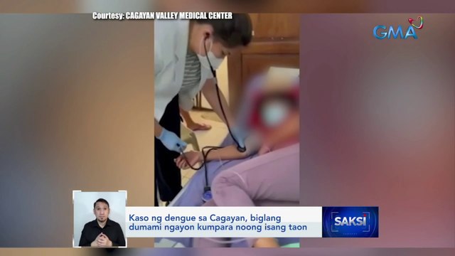 Kaso ng dengue sa Cagayan, biglang dumami ngayon kumpara noong isang taon | Saksi