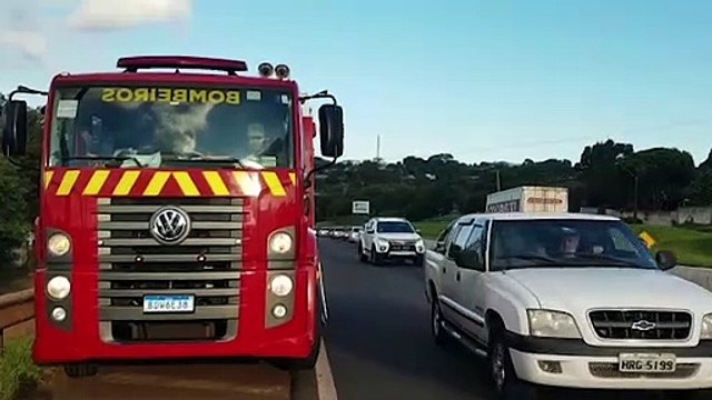 Jovem motociclista fica ferido após colisão na BR-467