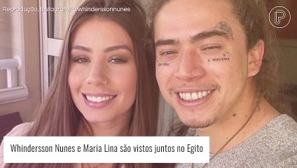 Whindersson Nunes e Maria Lina têm viagem exposta e reagem à exposição: 'Curar dores'
