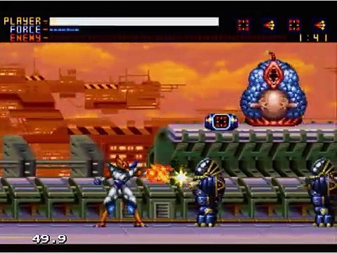 Alien Soldier, Sega, Genesis, Mega Drive