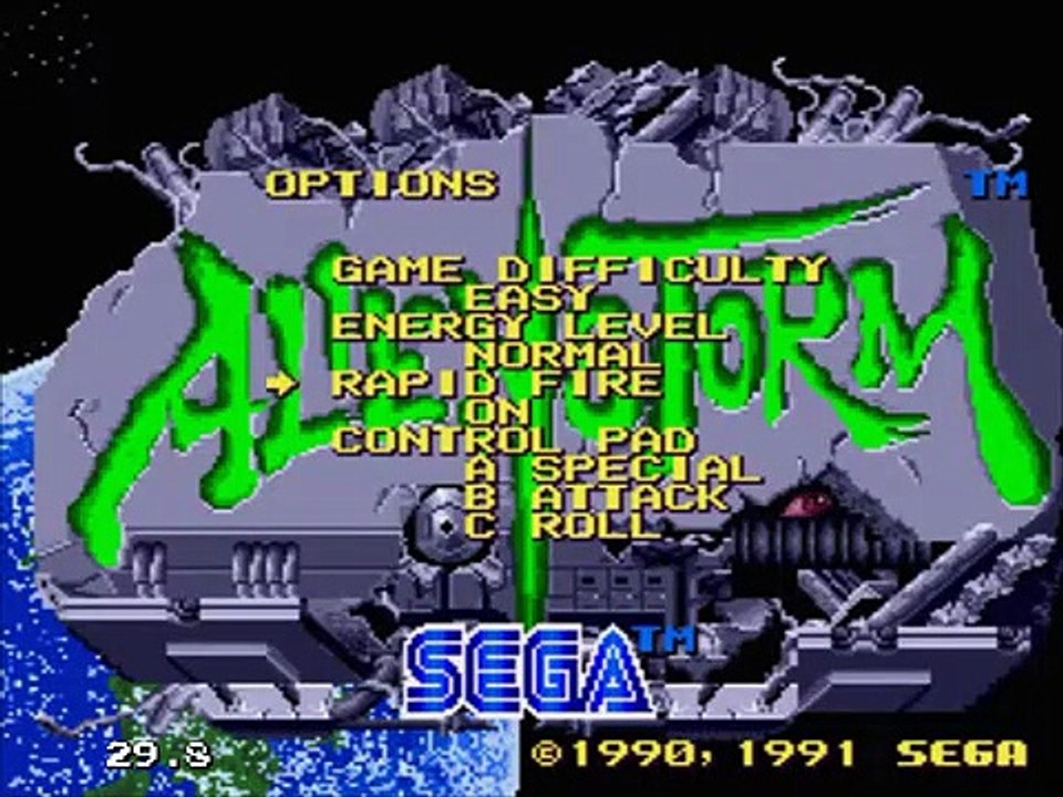 Alien Storm, Sega, Genesis, Mega Drive