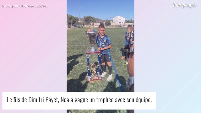 Dimitri Payet : Son fils remporte un beau trophée avec l'OM, sa femme Ludivine aux anges !