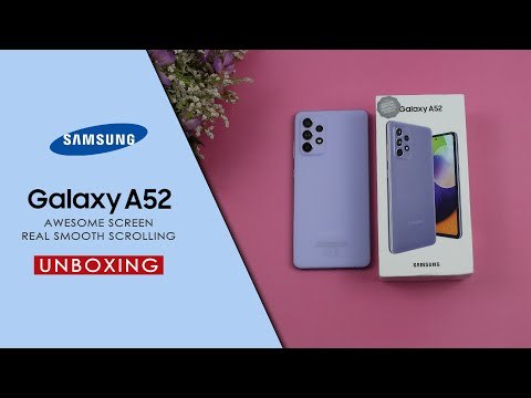 Samsung Galaxy A52 Unboxing | Samsung A52 Price in Pakistan