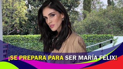 Sandra Echeverría se prepara para ser María Félix en su etapa adulta para su bioserie