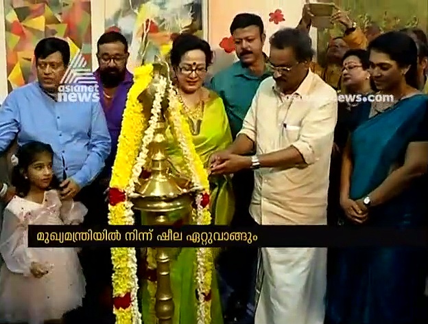 അഭിനയിക്കുന്നതിനേക്കാള്‍ നൂറിരട്ടി സന്തോഷം ചിത്രം വരയ്ക്കുമ്പോളുണ്ട്:ഷീല