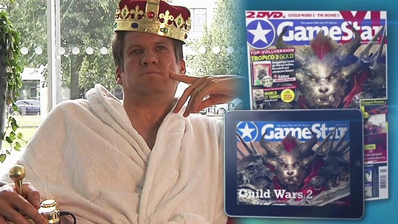 Die »Vorshow« zur GameStar-Ausgabe 09/2012 - Audienz bei König Fabien XIV