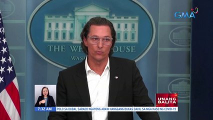 Hollywood star Matthew McConaughey, nanawagan ng aksyon vs. gun violence | UB