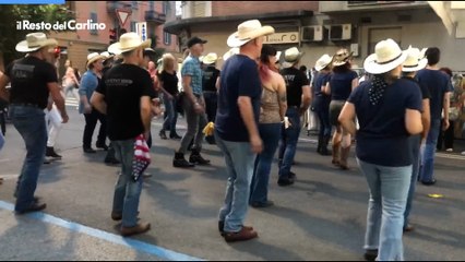 Notte Bianca in via Dagnini a Bologna, video