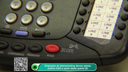 Tải video: Telemarketing: prefixo 0303 passa a ser obrigatório no Brasil