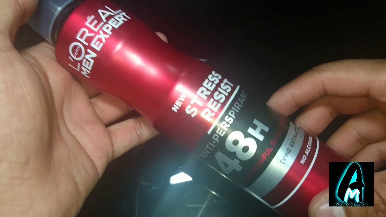 Loreal Men Expert Stress Resist 48hour Anti perspirant Deodorant (Review)