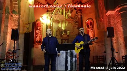 Concert corse à l'église de Trets - 8juin2022