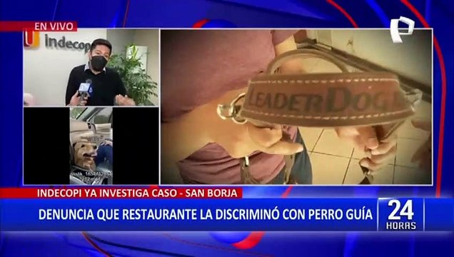 Indecopi investiga a conocido restaurante por presunta discriminación a mujer invidente