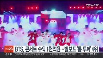 BTS, 상반기 콘서트 수익 1천억원…빌보드 '톱 투어' 4위