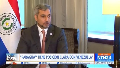 “No hay democracia real en Venezuela ni en Nicaragua”: presidente de Paraguay