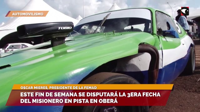 Este fin de semana se disputará la 3era fecha del misionero en pista en Oberá