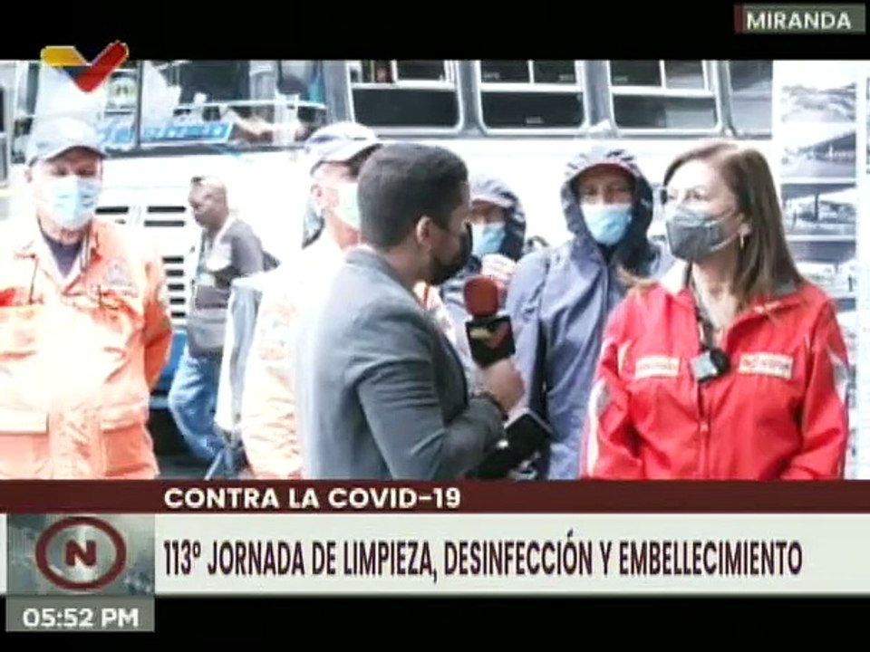 Misión Venezuela Bella ha realizado 16 millones 178 mil labores de desinfección en todo el país