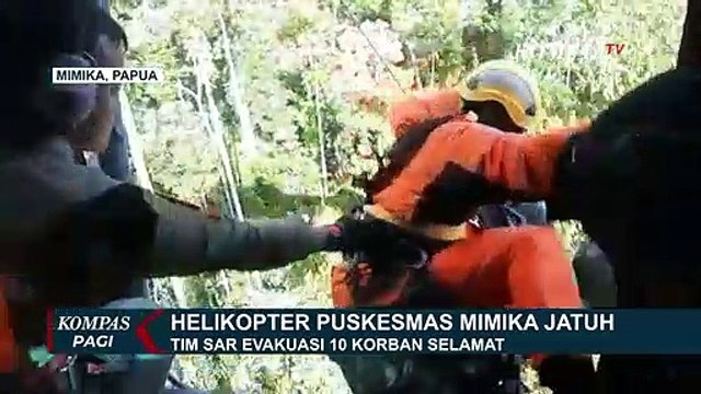 Satu Anak Korban Helikopter Jatuh di Distrik Jila Papua Masih dalam Pencarian