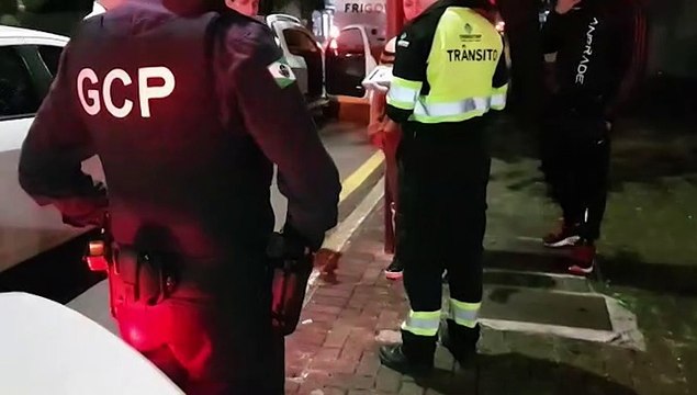 Após colisão no Centro, homem é detido por embriaguez ao volante