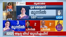 21 വോട്ടിംഗ് മെഷീനുകളിലും ഉമ തോമസിന് ലീഡ്