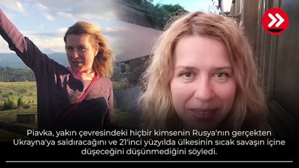 Ukraynalı kadın, Rusya'daki akrabasının sözleriyle şoke oldu