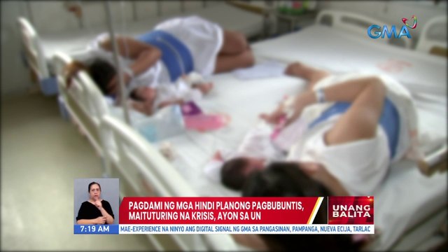 Pagdami ng mga hindi planong pagbubuntis, maituturing na krisis, ayon sa UN | UB