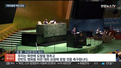 유엔서 맞선 남북…미중도 제재 불발 책임 공방
