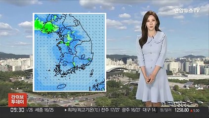 [날씨] 흐리고 곳곳 비 또는 소나기…공기질 깨끗