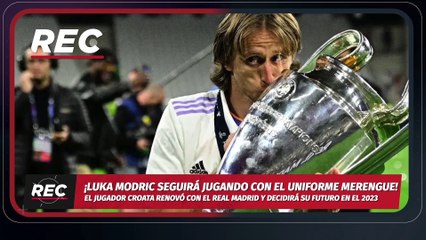 Modric para rato en el Madrid - Reacción en Cadena