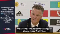 Van Gaal claims credit for Weghorst winner v Wales