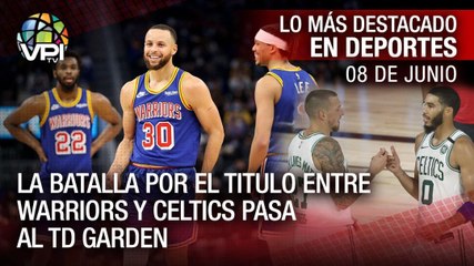 Celtics y Warriors trasladan la final NBA a Boston - Lo más destacado en deportes