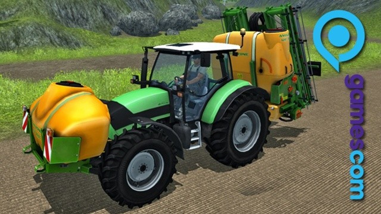 Landwirtschafts-Simulator 2013 - Gameplay und Entwickler-Interview von der gamescom 2012