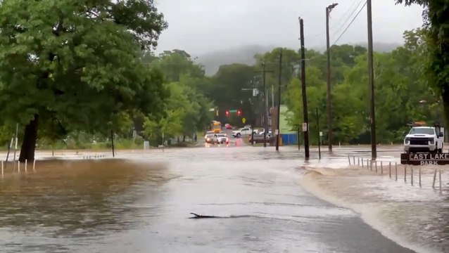 Flash flooding fills streets across Alabama