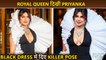 H0T Or Not? Priyanka Chopra In A Bold Black Gown For Bulgari's Event