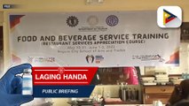 Tourism Industry skills program sa Baguio City, pinaigting ng DOT
